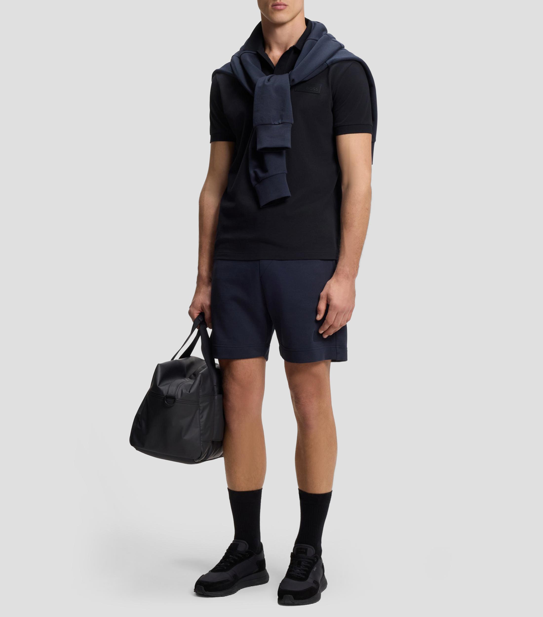 Playera tipo polo manga corta lisa Hombre